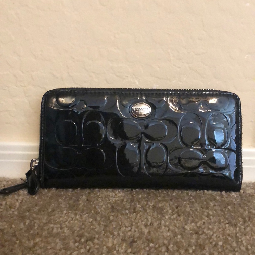 Coach Patent Leather Wallet